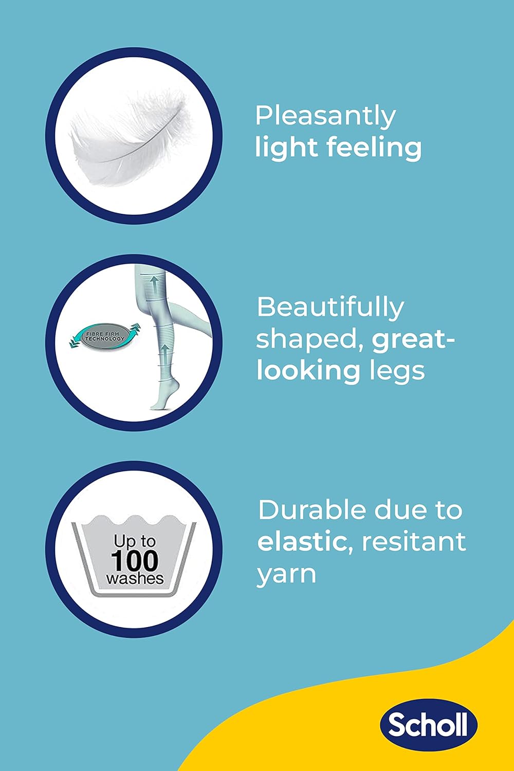 Scholl Light Legs kompresivne čarape
