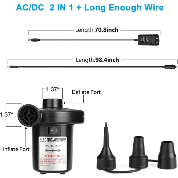 Easy Inflate Air Pump
