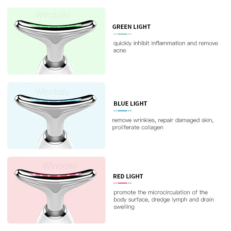 Anti-Age LED Masažer za Lice i Vrat