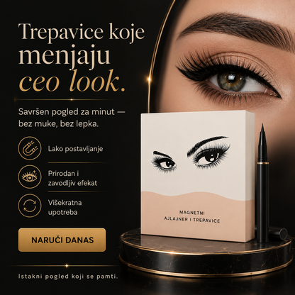 Set magnetnih trepavica