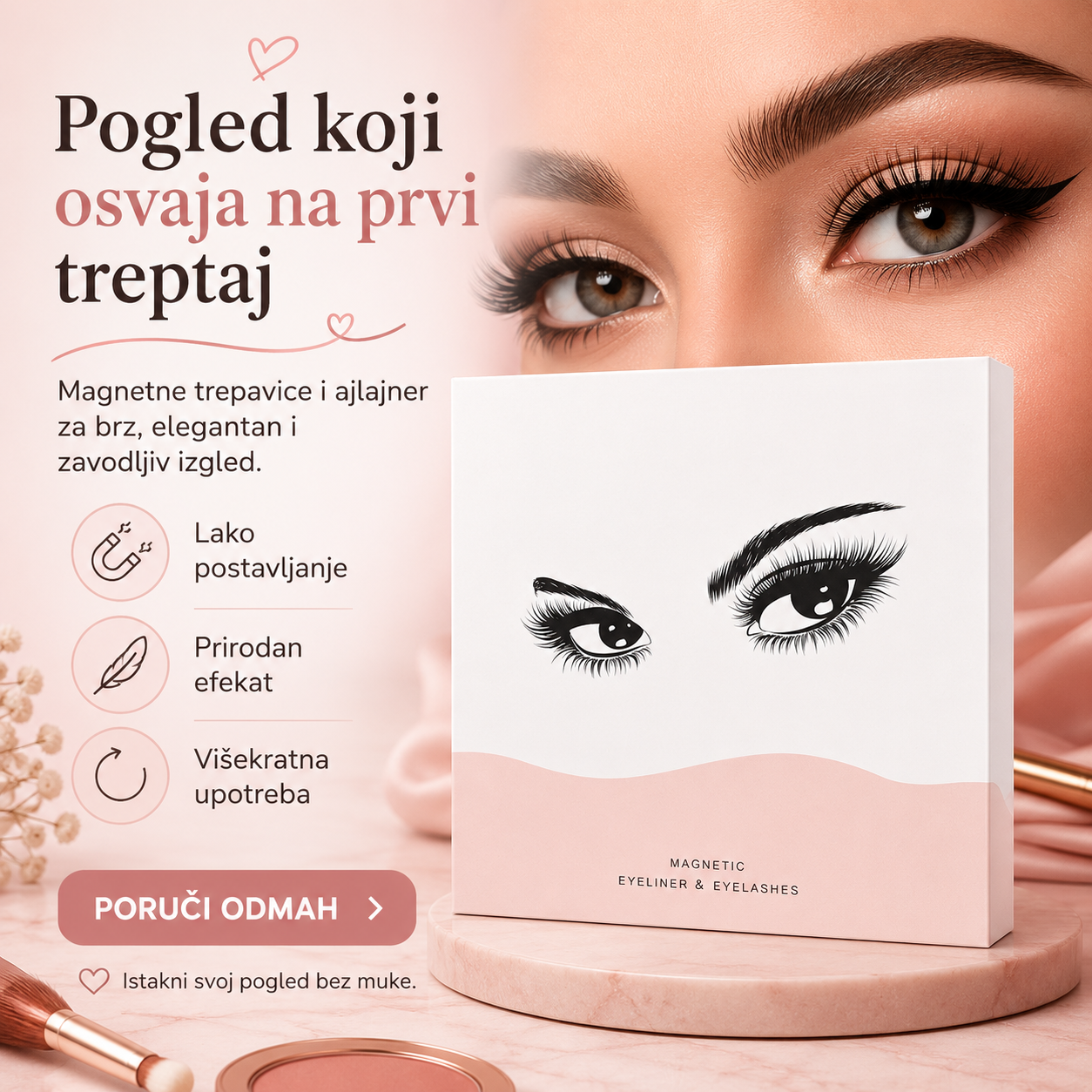 Set magnetnih trepavica